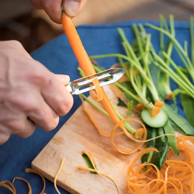 Alt view image 4 of 7 - No.6 Folding Peeler - Outdoor Camp Kitchen and Picnic Folding Tool
