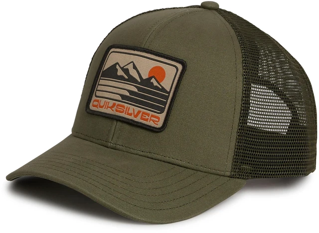 Main image of Men's Premium Cotton Adjustable Snap Back Logo Baseball Cap, Sage, One Size