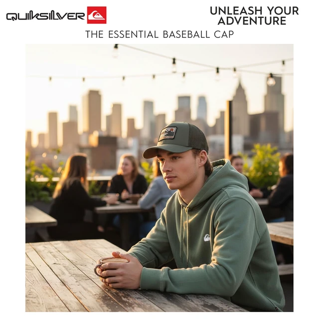 Alt view image 2 of 6 - Men's Premium Cotton Adjustable Snap Back Logo Baseball Cap, Sage, One Size