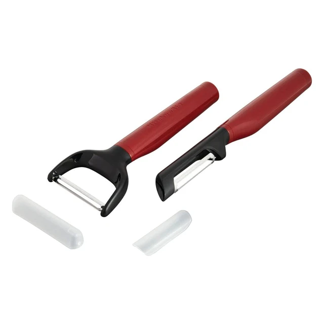 Alt view image 2 of 6 - Universal Y and Euro Peeler Set, 2 Piece, Empire Red