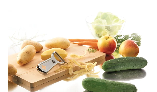 Alt view image 3 of 6 - Swiss Metal Peeler 4, Stainless Steel