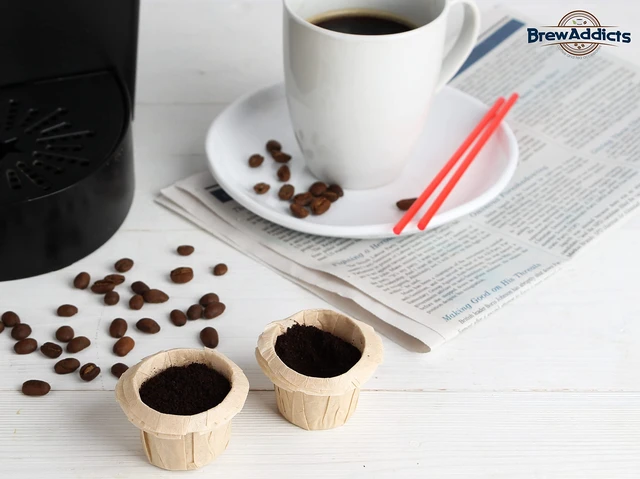 Alt view image 4 of 7 - 300 Paper Coffee Single-Use Filters, Brown, All-Natural & Unbleached for Keurig Brewers and Compatible with K-Cup Pods 1.0 & 2.0 Models, Disposable filters