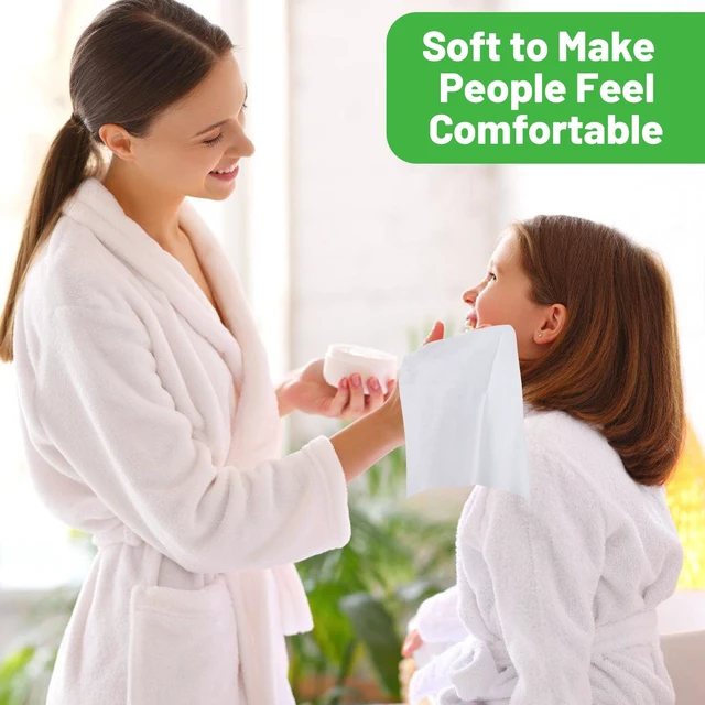Alt view image 6 of 7 - 200 Pcs Compressed Towels, Travel Coin Tissue, 20 Carrying Cases | Disposable Face Towels, Portable Compressed Towel Tablets, Camping Towel for Home, Travel, Outdoor Sports, Camping