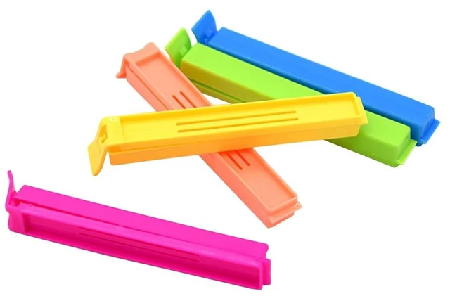 Main image of 48 pcs Food Sealing Clips Plastic Seal Clamp Set for Snack Bags Freezer Storage Kitchen Food Package Fresh Keeping Reusable Home Bag Closers