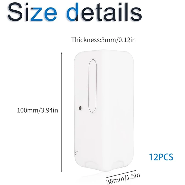Alt view image 2 of 7 - 12 PCS White Baseboard Corner Blocks Silicone Self Adhesive Safety Corner Cushion Baby Proofing Edge Guard Protectors for Furniture Wall Base