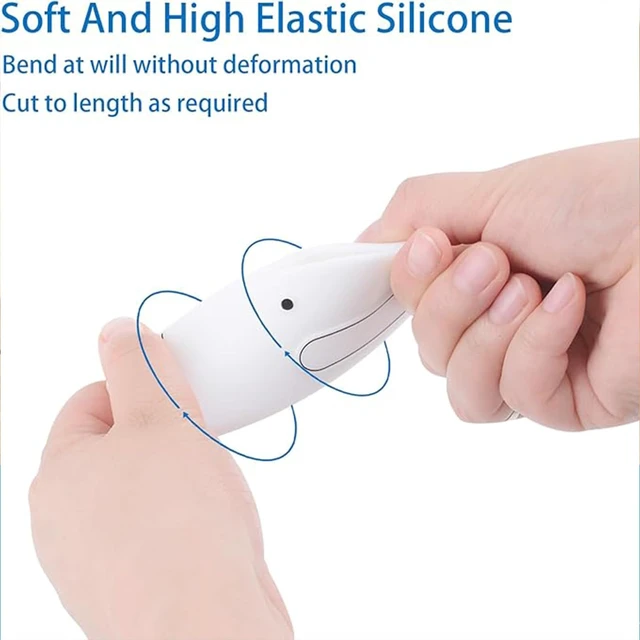 Alt view image 4 of 7 - 12 PCS White Baseboard Corner Blocks Silicone Self Adhesive Safety Corner Cushion Baby Proofing Edge Guard Protectors for Furniture Wall Base