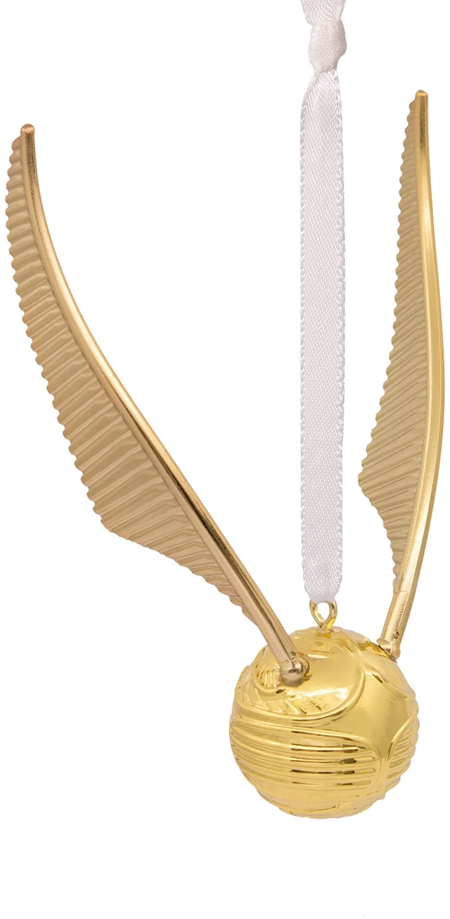 Main image of Harry Potter Golden Snitch Christmas Ornament, Metal