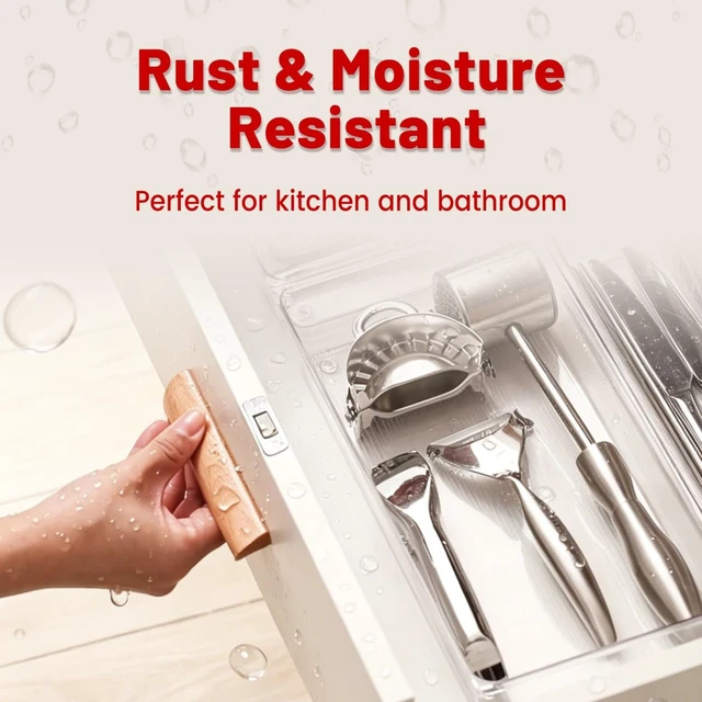 Alt view image 6 of 7 - 10 Pack Cabinet Magnets for Closure, 3mm Ultra Thin Magnetic Door Catch | Strong Hold and No-Drill Adhesive Design for Kitchen Cabinets, Drawers and Closet Doors