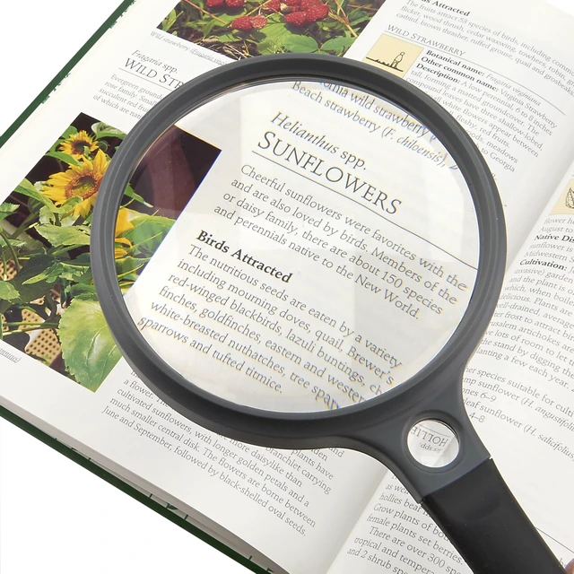 Alt view image 3 of 5 - SureGrip 2x Acrylic Soft-Grip Magnifier with 11.5x Spot Lens (SG-12)