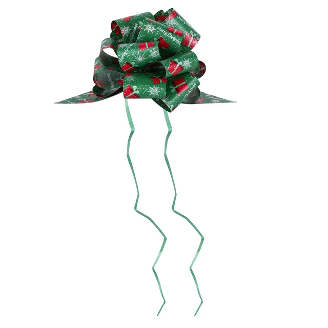 Alt view image 6 of 7 - Christmas Gift Wrap Bows Ribbon 40mm for Xmas Wrapping, Christmas Decorations, Florist Wrap (24PCS in 12 Patterns)
