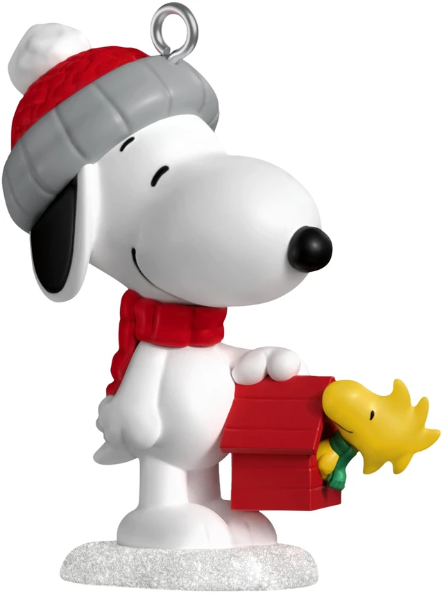 Main image of Peanuts Christmas Ornament (Winter Fun with Snoopy)