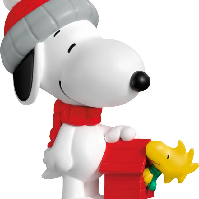 Alt view image 5 of 7 - Peanuts Christmas Ornament (Winter Fun with Snoopy)