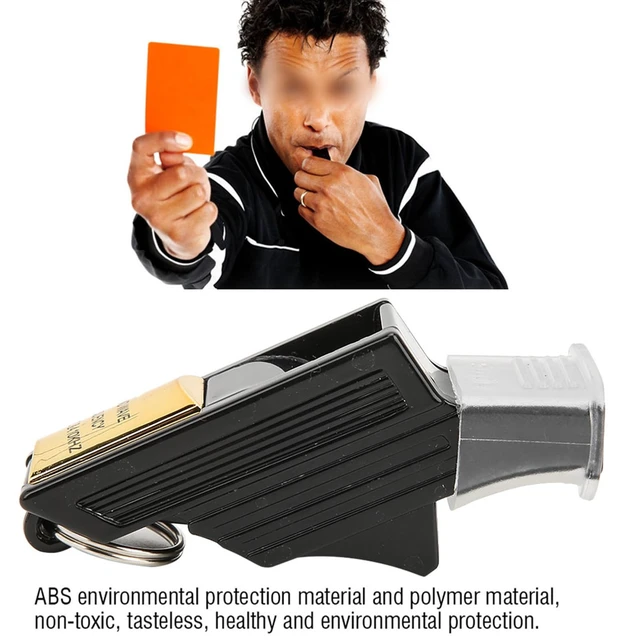 Alt view image 6 of 7 - Referee Whistle, Whistle for Basketball, Football, Camping, Emergency Calling(Black&Gold)