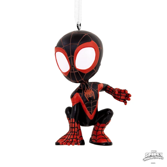 Alt view image 6 of 6 - Marvel Miles Morales Christmas Ornament