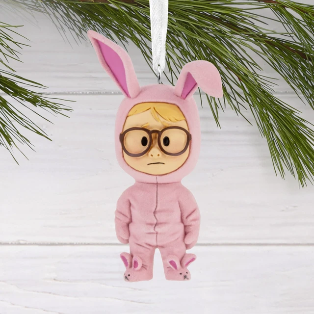 Alt view image 3 of 7 - A Christmas Story Christmas Ornament (Ralphie in Bunny Suit)