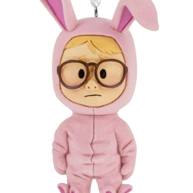 Alt view image 5 of 7 - A Christmas Story Christmas Ornament (Ralphie in Bunny Suit)