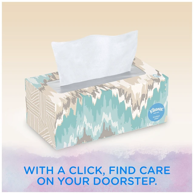 Alt view image 5 of 5 - Trusted Care Everyday Facial Tissues, Flat Box, 210 Count (Pack of 1)