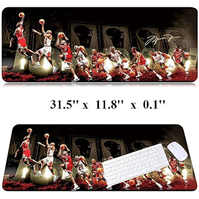 Alt view image 2 of 7 - 31.5x11.8 Inch Non-Slip Long Extended Large Gaming Mouse Pad with Stitched Edges XL Laptops Keyboard Mouse Mat