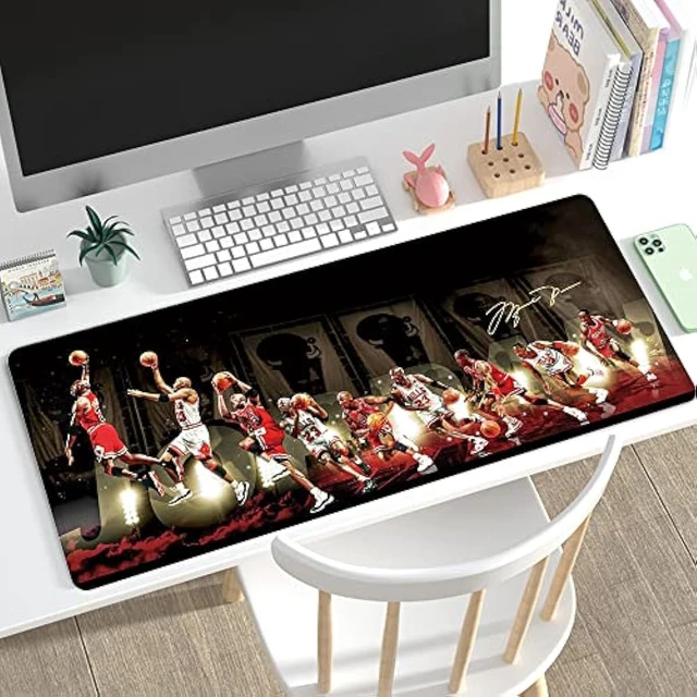 Alt view image 3 of 7 - 31.5x11.8 Inch Non-Slip Long Extended Large Gaming Mouse Pad with Stitched Edges XL Laptops Keyboard Mouse Mat
