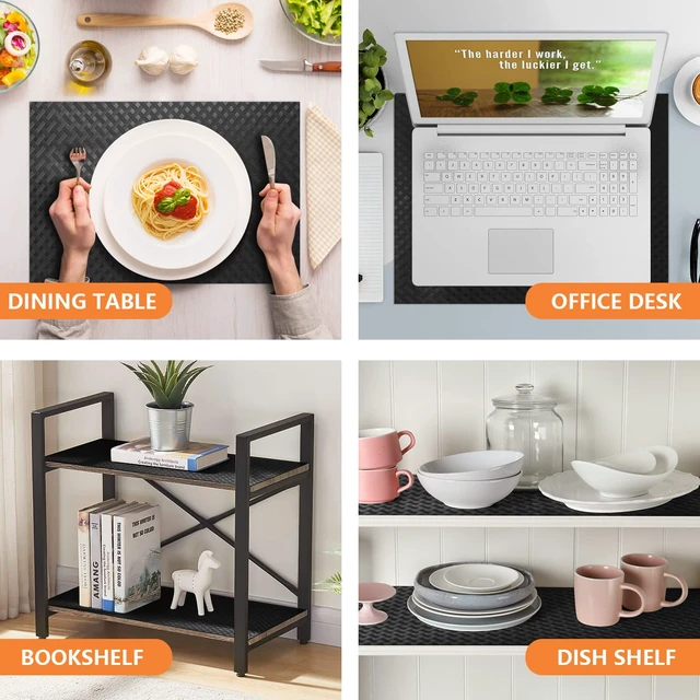 Alt view image 7 of 7 - Shelf Liners for Kitchen Cabinets, Drawer Mats Non Adhensive 11.8"× 118" | Non Adhesive,Waterproof,Non Slip,EVA Material,Washable,Easy to Cut, As Kitchen Shelf Drawer Cupboard liner Refrigerator Mat