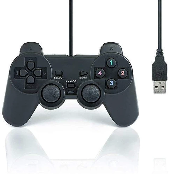 Main image of Wired USB Gamepad Game Gaming Controller Joypad Joystick for PC Computer Laptop
