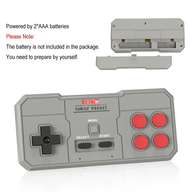 Alt view image 2 of 2 - Retro Game Controller, Gamepad Joystick, Compatible with GV300S Game Console