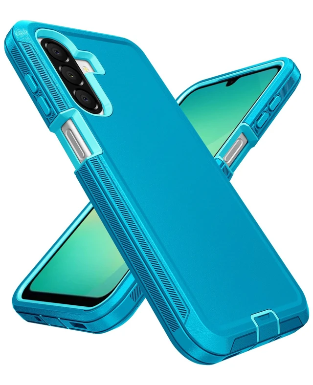 Alt view image 7 of 7 - for Samsung Galaxy A26 5G Case Rugged & Tough Protection, Turquoise | Shockproof Bumper & Durable Dual-Layer Back Cover with Port Dustproof/ Drop Poof Scratch Tough Protection Armor Phone Cases