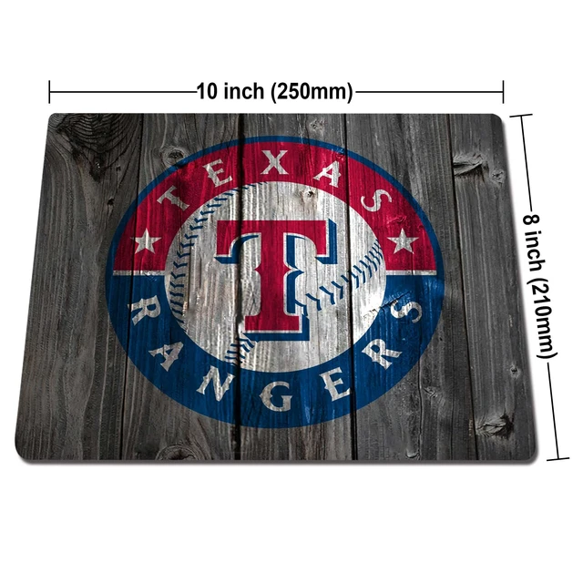 Alt view image 2 of 3 - Wood Grain Design Sports Mouse Pad, Non-Slip Rubber Base Mousepad for Computers Laptop, Gaming Mouse Pads for Desk Office Supplies