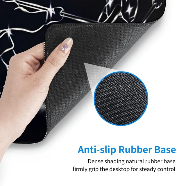Alt view image 5 of 7 - Ice Hockey Mouse Pad, Large Big Gaming Mouse Pad Desk Pad, Mousepad with Non-Slip Rubber Base, Extended XXL Mouse Mat for Computer Laptop Office Accessories
