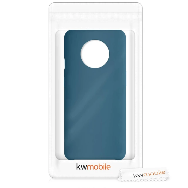Alt view image 7 of 7 - Case Compatible with OnePlus 7T Case - TPU Silicone Phone Cover with Soft Finish - Teal Matte