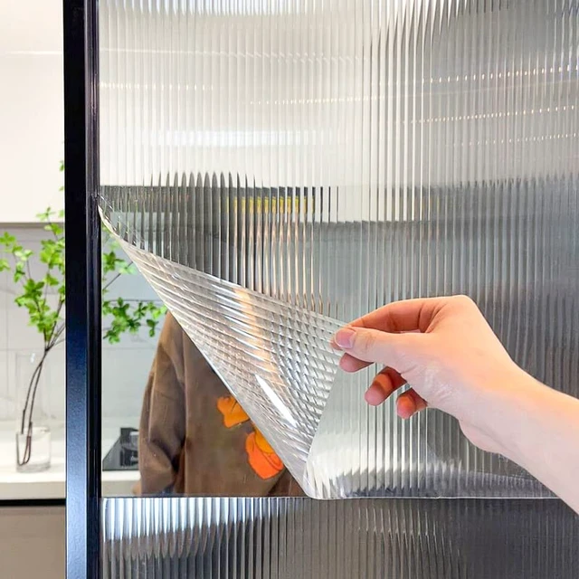 Alt view image 4 of 7 - Window Glass Film, Privacy Removable Static Film, 17.5x78.7 Inch