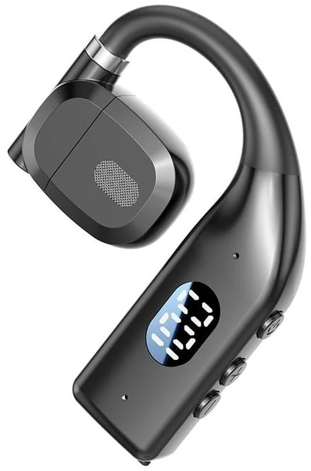 Main image of Open Ear Bluetooth Headset | 180° Rotatable Single Earbud, 20-Hour Battery, Compatible with Left/Right Ear, For Office & Video Calls