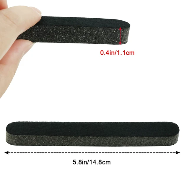 Alt view image 4 of 7 - Helmet Padding Kit, Bicycle Replacement Universal Foam Pads Kits | Mats Set for Bike Motorcycle Cycling Helmet Accessories(Black)