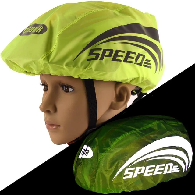 Alt view image 5 of 7 - Pack of 2 Bike Helmet Covers Bicycle Helmet Rain Covers (Black)