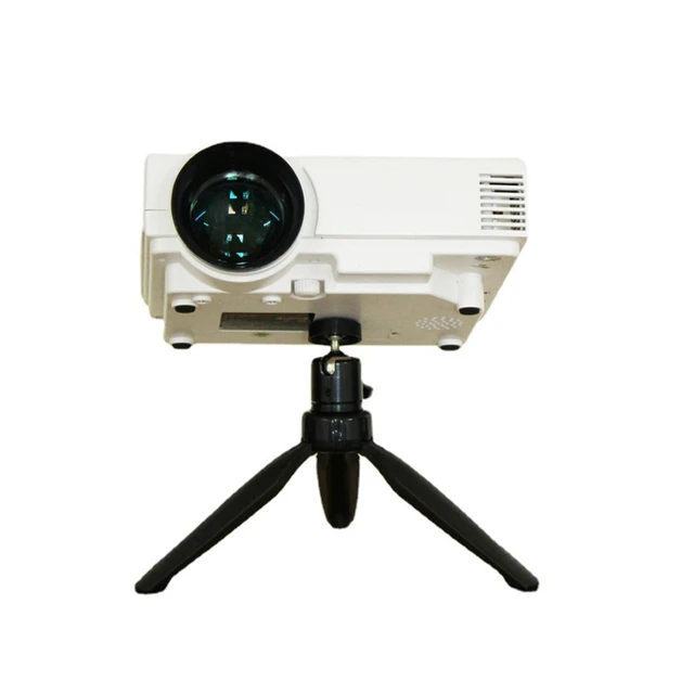 Alt view image 7 of 7 - Mini Projector Tripod Mount Compatible with APEMAN,DR. J Upgrade, DBPOWER, Anker, Artlii, LoongSon, AAXA Technologies and Most Other Mini Projector, 360° Rotation, 90° Tilt Angle, Easy Installation