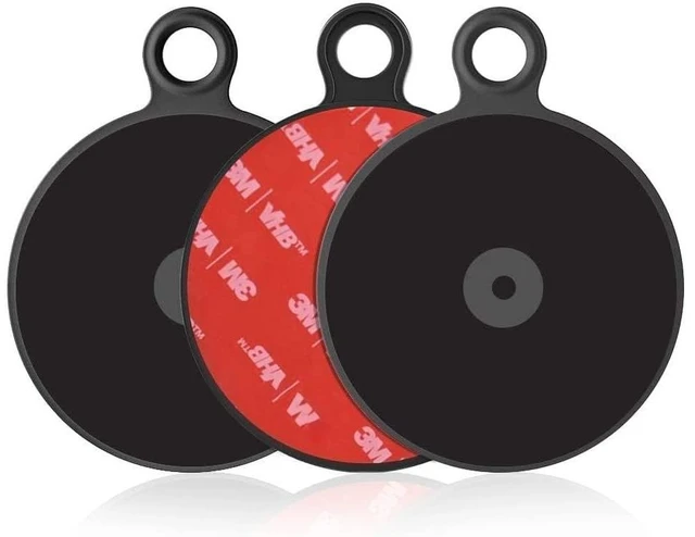 Main image of 3Pcs 3" Dashboard Pad Mounting Disk for Suction Cup Phone Mount | Single-Sided VHB Tape,Replacement Disc for Car Dashboard & Vacuum Suction Phone Holder,For Flat Dashboards Only; One-time Use