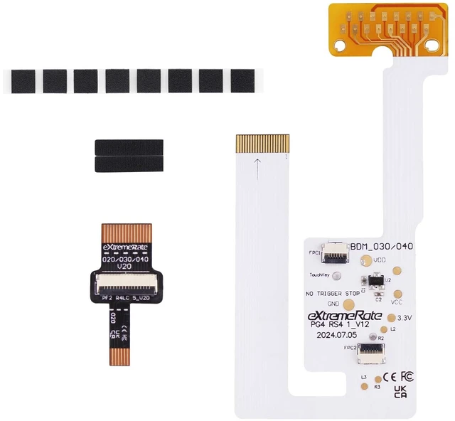 Main image of Replacement Main FPC Ribbon Cable & Custom DIY Tape for eXtremeRate Rise V3 & RISE4 V3 Remap kit for PS5 Controller BDM-030 BDM-040 BDM-050 - Without Other Rise Accessories
