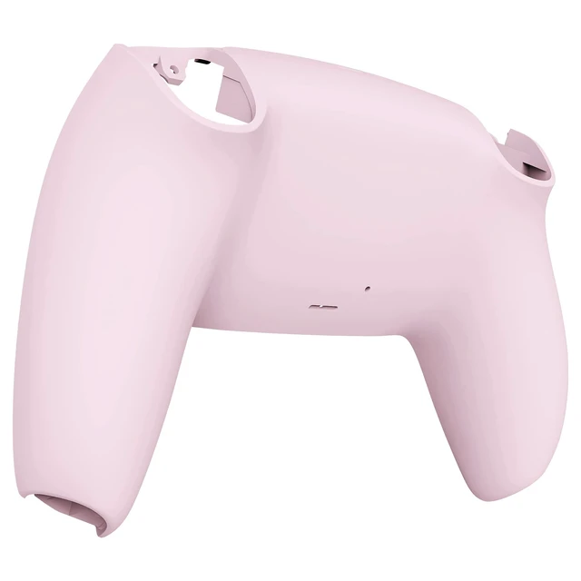 Alt view image 3 of 5 - eXtremeRate Cherry Blossoms Pink Grip Custom Back Plate Bottom Shell Compatible with ps5 Controller, Replacement Back Shell Cover Compatible with ps5 Controller