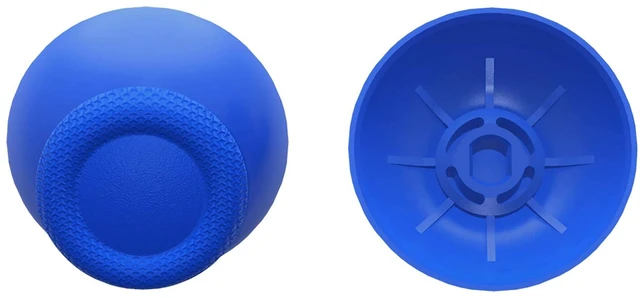Alt view image 5 of 5 - eXtremeRate Blue Replacement Thumbsticks for PS5 Controller, Custom Analog Stick Joystick for PS4 Controller Universal