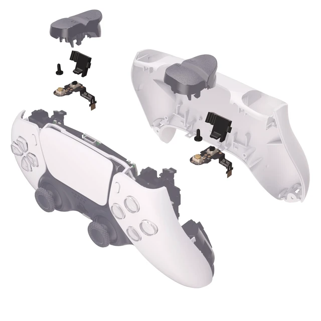 Alt view image 7 of 7 - eXtremeRate Clicky Hair Trigger Kit for PS5 Controller BDM-010 & BDM-020 Shoulder Buttons, Custom Flashshot Trigger Stop Flex Cable for PS5 Controller BDM-010 BDM-020