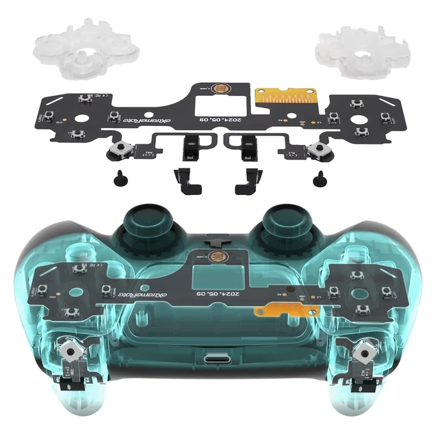 Alt view image 4 of 7 - eXtremeRate Strong Version Whole Clicky Kit for PS5 Controller BDM-030 Shoulder Face Dpad Buttons, Custom Micro Switch L2R2 Face Buttons Clicky Kit and Tactile L1R1 Keys Mouse Click for PS5 Controller
