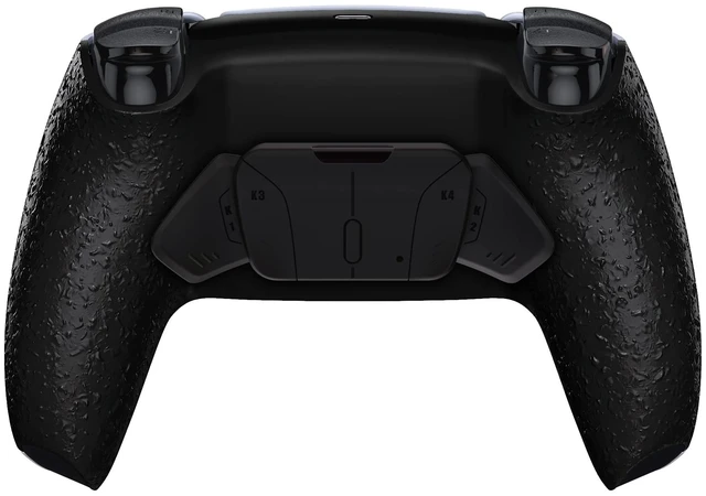 Main image of eXtremeRate Textured Black Programable RISE4 V4 Remap Kit for PS5 Controller BDM-030 040 050 060, Upgrade Board & Redesigned Back Shell & 4 Back Buttons for PS5 Controller - Controller NOT Included
