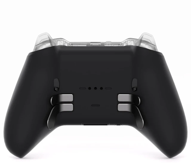 Main image of eXtremeRate Replacement Bottom Shell Case for Xbox Elite Series 2 Controller, Custom Black Back Housing Shell Cover for Xbox Elite Series 2 Core Wireless Controller Model 1797