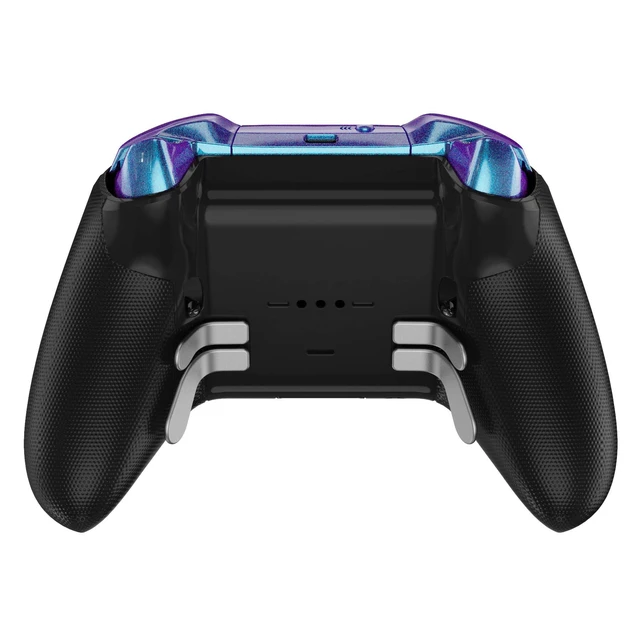 Alt view image 6 of 7 - eXtremeRate Chameleon Purple Blue Replacement Buttons for Xbox One Elite Series 2 Controller, LB RB LT RT Bumpers Triggers ABXY Start Back Sync Profile Keys for Xbox Elite Series 2 Core Controller