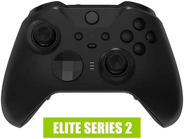 Alt view image 4 of 7 - eXtremeRate Black Replacement Buttons for Xbox One Elite Series 2 Controller, LB RB LT RT Bumpers Triggers ABXY Start Back Sync Profile Switch Keys for Xbox Elite Series 2 Core Controller Model 1797