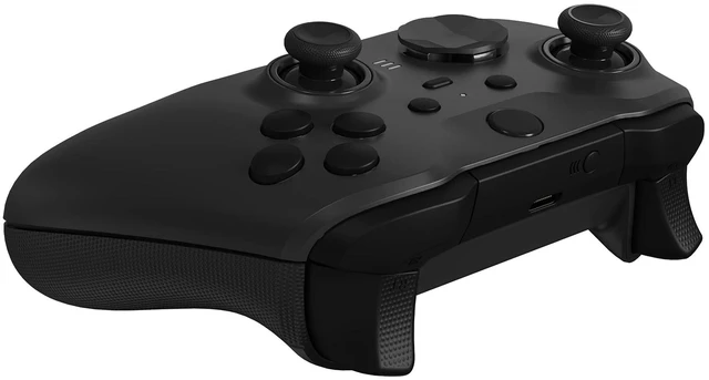 Alt view image 7 of 7 - eXtremeRate Black Replacement Buttons for Xbox One Elite Series 2 Controller, LB RB LT RT Bumpers Triggers ABXY Start Back Sync Profile Switch Keys for Xbox Elite Series 2 Core Controller Model 1797