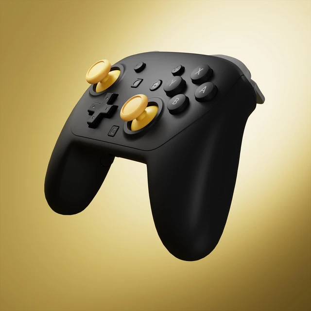 Alt view image 4 of 7 - eXtremeRate Replacement 3D Joystick for Nintendo Switch 2 Pro Controller, Left Right Analog Stick Thumbsticks with Screwdriver Tools for Switch 2 Pro Controller, Multi-Colors Options - Yellow
