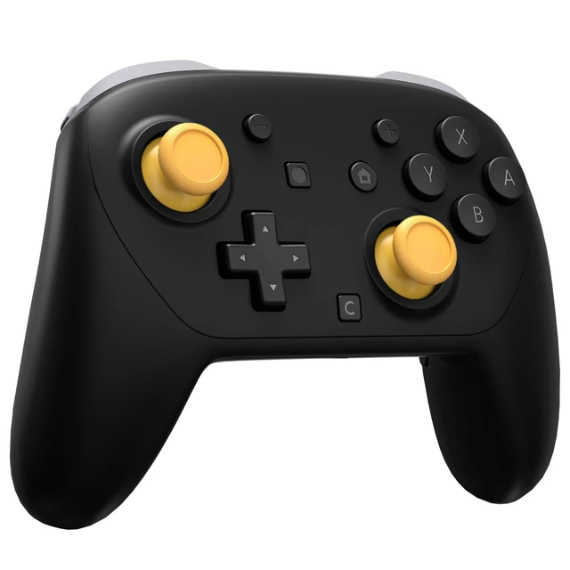 Alt view image 7 of 7 - eXtremeRate Replacement 3D Joystick for Nintendo Switch 2 Pro Controller, Left Right Analog Stick Thumbsticks with Screwdriver Tools for Switch 2 Pro Controller, Multi-Colors Options - Yellow