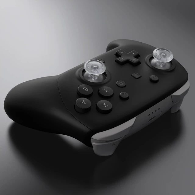 Alt view image 5 of 7 - eXtremeRate Replacement 3D Joystick for Nintendo Switch 2 Pro Controller, Left Right Analog Stick Thumbsticks with Screwdriver Tools for Switch 2 Pro Controller, Multi-Colors Options - Clear