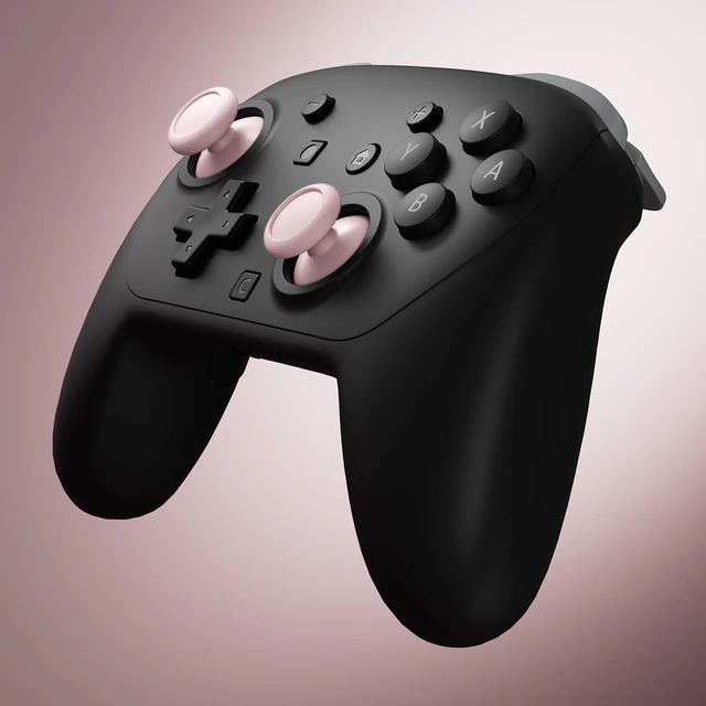 Alt view image 4 of 7 - eXtremeRate Replacement 3D Joystick for Nintendo Switch 2 Pro Controller, Left Right Analog Stick Thumbsticks with Screwdriver Tools for Switch 2 Pro, Multi-Colors Options - Cherry Blossoms Pink